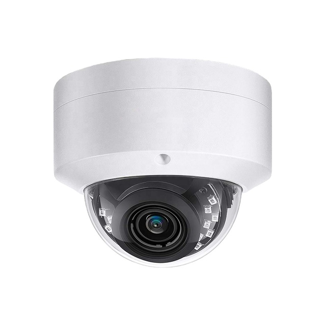 High Resolution 5MP Real Time Vandal-proof Dome POE IP Security Network Camera Used in Rooftop Elevator Shops