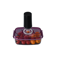Scelleuse sous vide alimentaire portable rechargeable mini USB sans fil, pompe de scellage sous vide