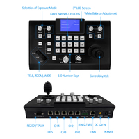 Manette de jeu PTZ bluetooth pour appareil photo, zoom optique, équipement de studio TV, diffusion en direct, vente en gros, 2020