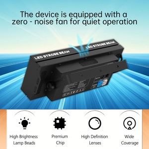 30*10 Wát sét LED Strobe Light (với phụ trợ light100w) LED Strobe chùm rửa ánh sáng sân khấu DJ hiển thị âm nhạc Bar Backdrop ánh sáng - Product Image 5