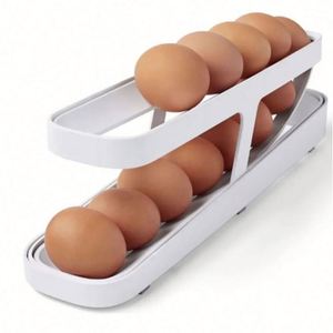 Egg Container <b>Plastic</b> Fresh Tray Portable Refrigerator Egg Dispenser for <b>Kitchen</b> Container - Product Image 4
