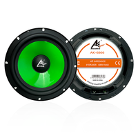 AK-6866 Prix de compétition d'usine Haut-parleur composant 2 voies 6.5 pouces Haut-parleur audio de voiture 6.5 pouces Musique bidirectionnelle Haut-parleur de voiture gamme complète
