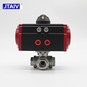 Actuador Neumático de Triple Vía JTAIV DN15-DN50 de Acero Inoxidable 304 de 1 Pulgada, de Acción Simple/Doble, para Alta Temperatura, OEM - Product Image 1