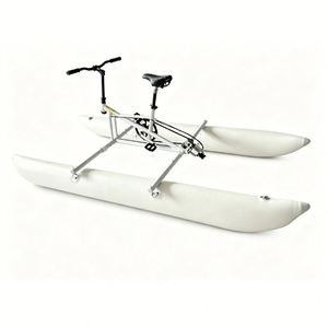 Vélo aquatique gonflable 1 personne, cadre en aluminium, ponton rond pour sports nautiques en plein air, de la fabrique chinoise Lumark, vente en gros directe - Product Image 3