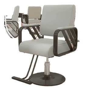 Silla de Barbero con Marco Dorado y Base de Madera Resistente al Desgaste, Modelo Sand Dragon, para Salón de Belleza Comercial - Product Image 2