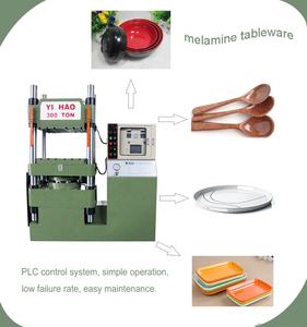 Máquina de Producción de Vajilla de Melamina YIHAO de 300 Toneladas, Motor de Alta Potencia de 10 HP, 220V/380V, 1 Año de Garantía, para Hoteles y Restaurantes - Product Image 4