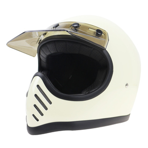 Cascos Integrales Retro para Motocicleta Carcasa de Fibra de Vidrio <span class=keywords><strong>Moto</strong></span> 3 - Product Image 5