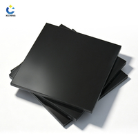 Plaques rigides en polypropylène (PP) ignifuges, feuilles rigides en plastique PP/PVC rectangulaires, moulage par injection, feuilles rigides solides en PP