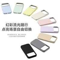 Coque de téléphone en silicone liquide mat de qualité supérieure, protection intégrale de l'appareil photo, coque protectrice souple en TPU pour iPhone 18 17 16 Pro Max