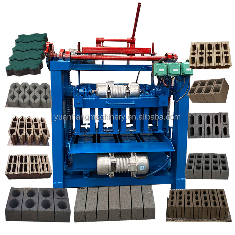 Hollow Paver Brick Machine Cement Concrete
