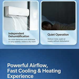 Aire Acondicionado Split de Pared con Inversor de Alta Calidad y Tubería de Cobre para el Hogar, con Funciones de Frío y Calor - Product Image 6