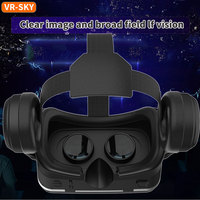 Casque de réalité virtuelle 3D VR original 2026, boîte de lunettes VR stéréo, casque en carton pour smartphone IOS Android de 4,7 à 7,0 pouces