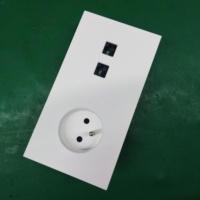 Interrupteur mural tactile intelligent Eastkame 4 voies à contact sec pour domotique KNX/RS485/WiFi/Zigbee/Zwave, tension maximale 24V