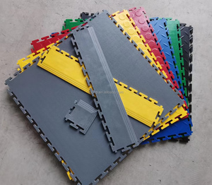 Facile à installer Heavy Duty Garage Atelier Entrepôt Plancher de bureau Carrelage modulaire en PVC à emboîtement - Product Image 6