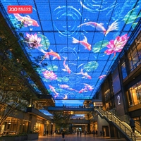Écran LED à mailles de pixels haute luminosité de qualité stade pour affichage numérique extérieur, idéal pour la signalisation d'orientation d'ascenseurs, IP65