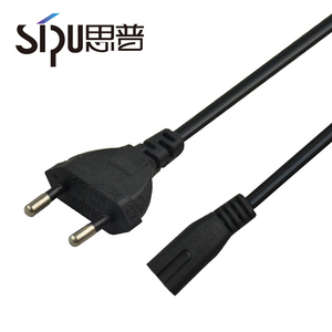 Câble d'extension électrique SIPU EU à 2 broches, connecteur IEC C7, gaine en PVC, niveau IP11, cordon d'alimentation de 1 m <span class=keywords><strong>pour</strong></span> ordinateur - Product Image 3