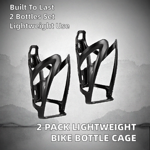 <span class=keywords><strong>Porte</strong></span>-bidon de vélo durable, lot de <span class=keywords><strong>2</strong></span>, léger et robuste, pour vélos de route, de montagne et pour enfants - Product Image 2