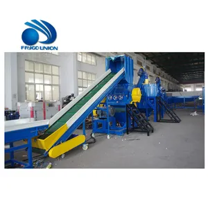 Faygo Union bottle recycle machinery produce plastic recycling dewatering machine and pelitizer for recycling machine
