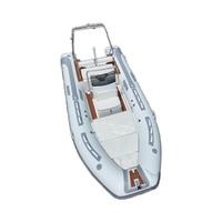 Bateau pneumatique RIB en fibre de verre de 480 cm (16 pieds) à vendre