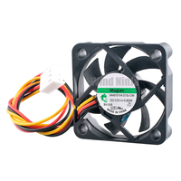 Ventilateur de refroidissement silencieux à roulement fluide HA40101V4-D13U-C99 4cm DC12V 0.80W 3 broches 4500 tr/min 40x40x10mm pour CPU, routeur, boîtier d'ordinateur, 50000 heures