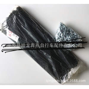 Radios de bicicleta de acero, color negro y plateado, duraderos, para piezas de repuesto de llantas - Product Image 1