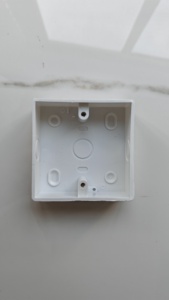 IP54 PP Коробка для настенной розетки с одним выключателем, тип <span class=keywords><strong>86</strong></span>, для наружного применения, корпус для электроники и приборов R&R RB - Product Image 3