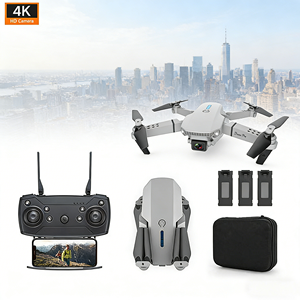 E88 Foldable Mini Drone <strong>Remote</strong> <strong>Controller</strong> 4K Dual Camera Brushless Motor 1km Transmission Active Obstacle Avoidance 360 Flips - Product Image 2