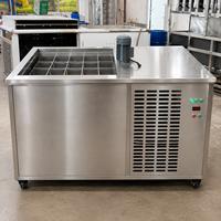Machine à glaçons commerciale de 5 kg avec logo personnalisé, refroidisseur d'eau salée pour usine et entreprise