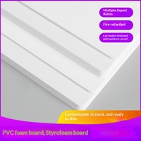 Panneau publicitaire en mousse PVC rigide haute densité de 25 mm, 1,22 m x 2,44 m, isolant et ignifuge, vente en gros du fabricant, personnalisable
