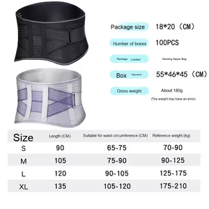 <span class=keywords><strong>Ceinture</strong></span> de soutien <span class=keywords><strong>lombaire</strong></span> réglable avec logo personnalisé OEM, pour adulte, avec coussin <span class=keywords><strong>lombaire</strong></span> amovible - Product Image 6