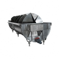 Abattoir utilisant le refroidissement par centrifugeuse pour la viande de volaille