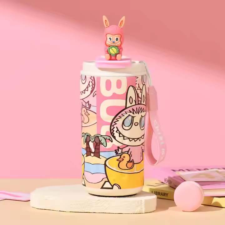 Buy Tumbler Labubu Double-Wall Vacuum Insulation | Alibaba.com