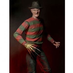 Figura de Acción Auténtica de NECA de 18 Pulgadas, PVC Oficial, de la Película Pesadilla en Elm Street, Escala <span class=keywords><strong>1</strong></span>/4, Freddy vs. Jason - Product Image 3
