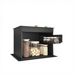 Cesta elevadora modular de aluminio para gabinete de cocina, organizador de almacenamiento de autoensamblaje para uso doméstico - Product Image 3