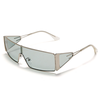 Lunettes de soleil Bettega Conjoined Fashion, nouvelle monture, tendance, personnalité, pose, incontournable, lunettes fraîches et petites, surdimensionnées