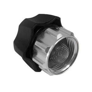 Conector de Entrada para Máquina de Limpieza, Adaptador de Aleación de Aluminio de 3/4 Pulgadas, Filtro de Plástico Negro y Acero Inoxidable, Repuestos para Lavado de Autos - Product Image 4