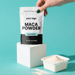 Медицинская добавка Oem Gmp Сертифицированный высококачественный экстракт Черного Маки органический черный порошок корня Маки для мужчин и женщин - Product Image 4