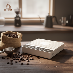 Mini Espresso Kaffee Küchenwaage Wiederaufladbar Tragbar mit Timer Digitale Anzeige 2KG - Product Image 5