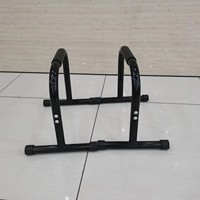 Barres de musculation en métal durables avec poignées antidérapantes pour l'entraînement à domicile de la poitrine et des triceps