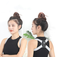 Ceinture de Correction Posturale Électrique Intelligente pour le Dos, Soutien Dorsal Ajustable en Néoprène pour Femmes, Portable TB