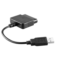 Adaptateur USB Convertisseur Câble pour Manette de Jeu pour PS2 PS3 PC Accessoires de Jeu Vidéo Adaptateur USB Dual Shock