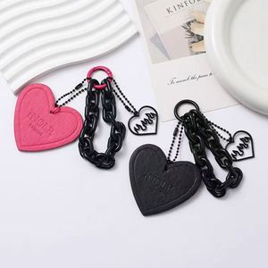 Fashional PU Leather with Pendant Heart Shape Wholesale <b>Keychain</b> Keyring with <b>Personal</b> Design - Product Image 4