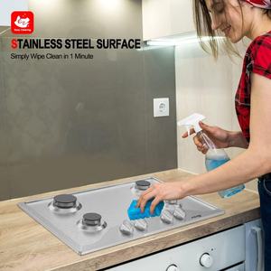 <span class=keywords><strong>GASLAND</strong></span> Table de cuisson au gaz en acier inoxydable à 4 brûleurs de 30 pouces - Product Image 4