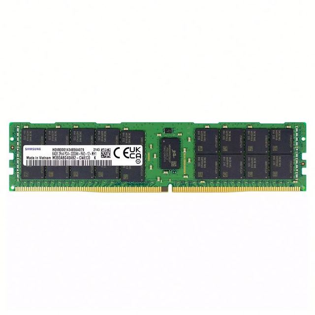 M393A8G40BB4-CWE DDR4-3200 ECC RDIMM Dual Rank 64GB (1X64GB) 2RX4 Server in Stock