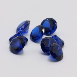Natürlicher Saphir loser Edelstein, 0,9-2,5 mm runder blauer Saphirstein, A+ Qualität (Herkunft Sri Lanka) - Product Image 3