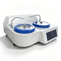 Machine de meulage et de polissage de table à double disque pour échantillons métallographiques