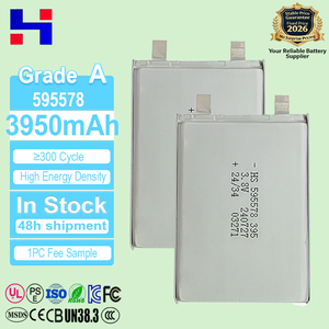 Bateria de Lítio de Alta Voltagem 3.8V 595578 3950mAh 4000mAh, Bateria de Polímero de Lítio para Laptop Dell 9NJM1 - Product Image 1