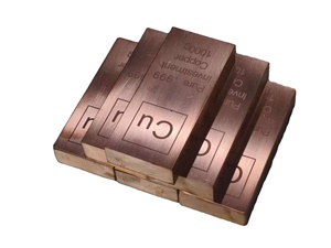 1KG 999 Pure <b>Copper</b> Bullion Bar High Purity Custom <b>Copper</b> Bar for Welding Shape <b>Copper</b> Bullion - Product Image 3