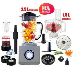 Đánh giá tốt nhất chuyên nghiệp 1200W đa chức năng xử lý thực phẩm điện Máy ép trái cây máy xay sinh tố - Product Image 3