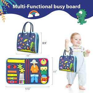 Giáo Dục Mới cảm thấy bận rộn Hội Đồng Quản trị cuốn sách yên tĩnh cảm thấy Hội Đồng Quản Trị Học tập cho trẻ em giáo dục sớm bận rộn cho trẻ mới biết đi - Product Image 3